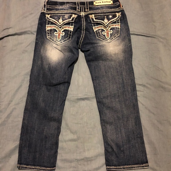 Rock Revival Other - Rock revival women’s size 30 Capri jeans great look and feel